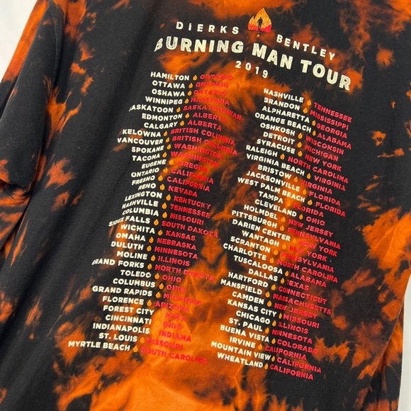 2019 Dierks Bentley Tour T-Shirt - Picture 3 of 4